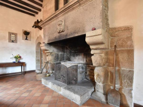 Authentic manor house with terrace and pond